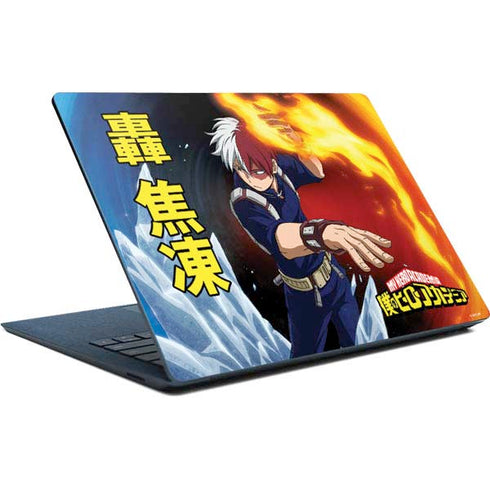My Hero Academia Shoto Todoroki Season 4 Surface Laptop Skin